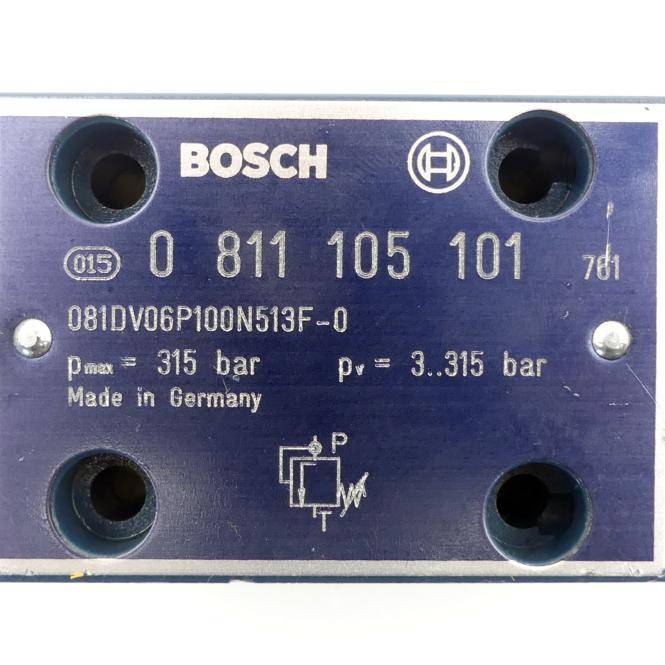 Bosch Druckbegrenzungsventil 081DV06P100N513F-0 (0 811 105 101)