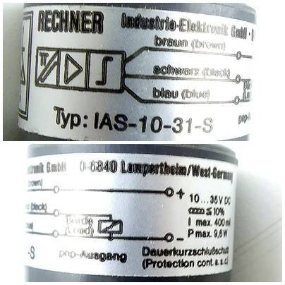 RECHNER Sensor IAS-10-31-S (IAS-10-31-S)