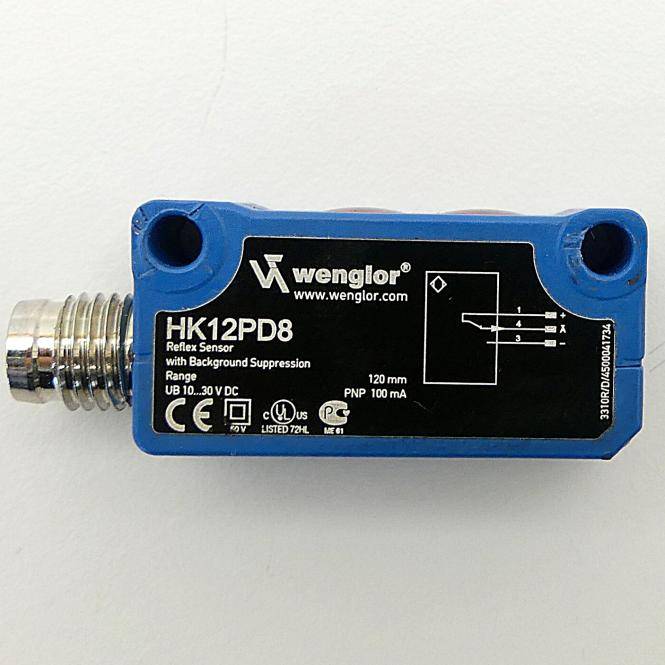 Wenglor Reflextaster mit Hintergrundausblendung (HK12PD8)