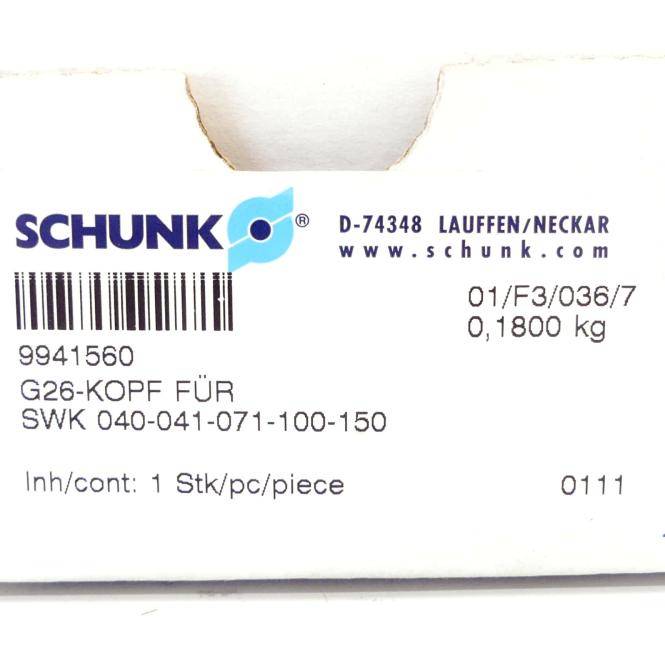 SCHUNK Elektromodul SWO-G26-K (9941560)