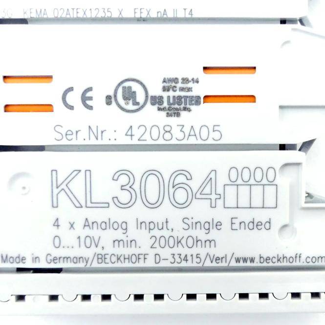 BECKHOFF Busklemme (KL3064)