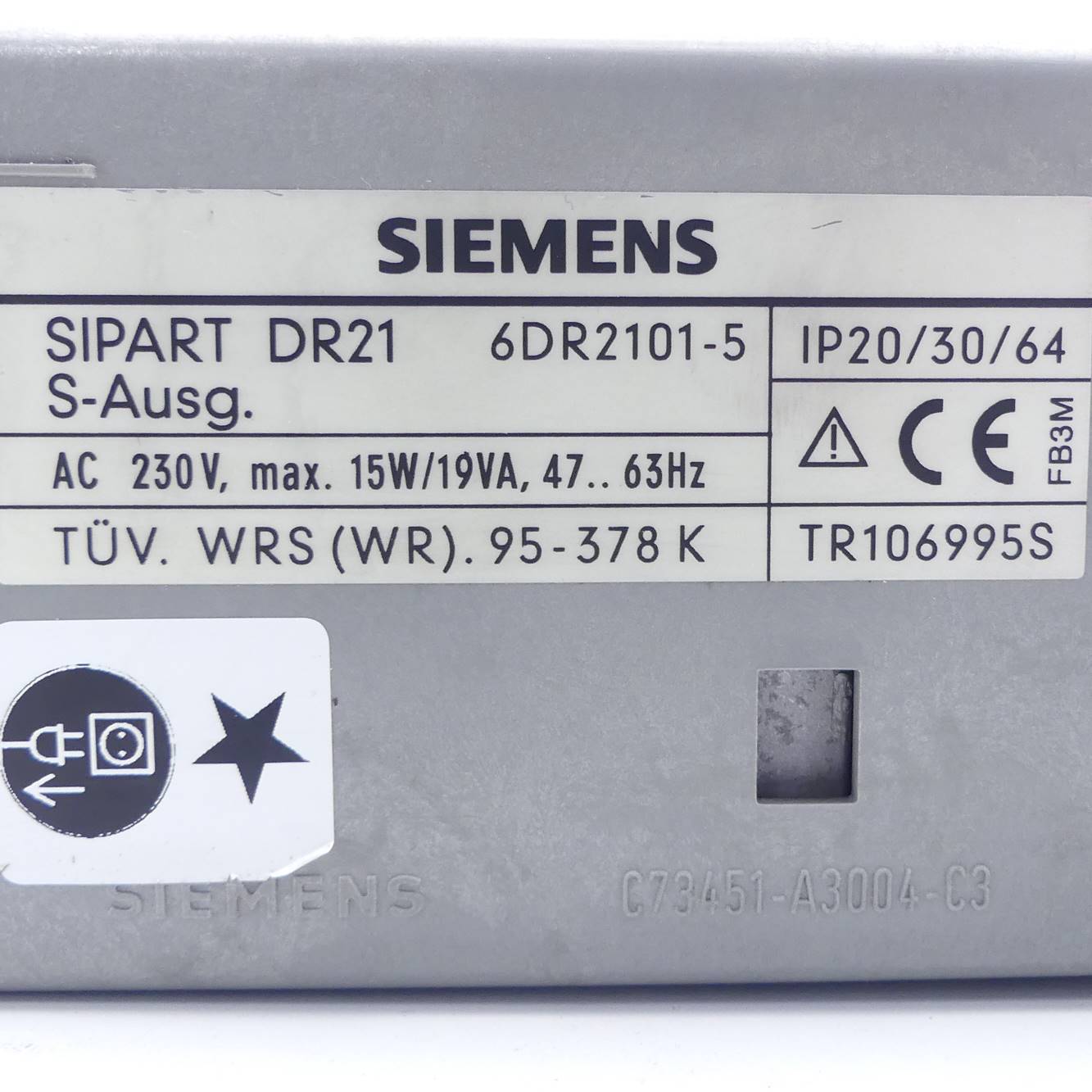 Siemens Kompaktregler SIPART DR21 (6DR2101-5)