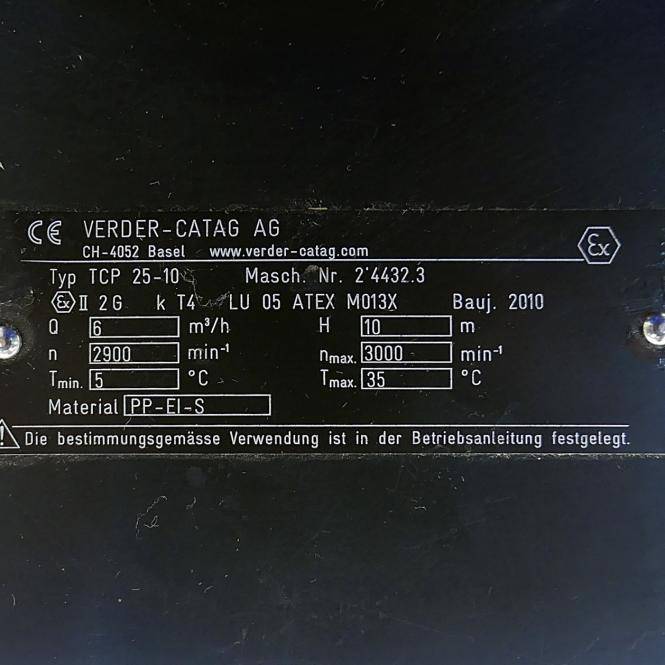 Lenze Tauchpumpe TCP 25-10 (TCP 25-10)