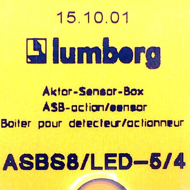 lumberg Aktor Sensor Box (ASBS8/LED-5/4)