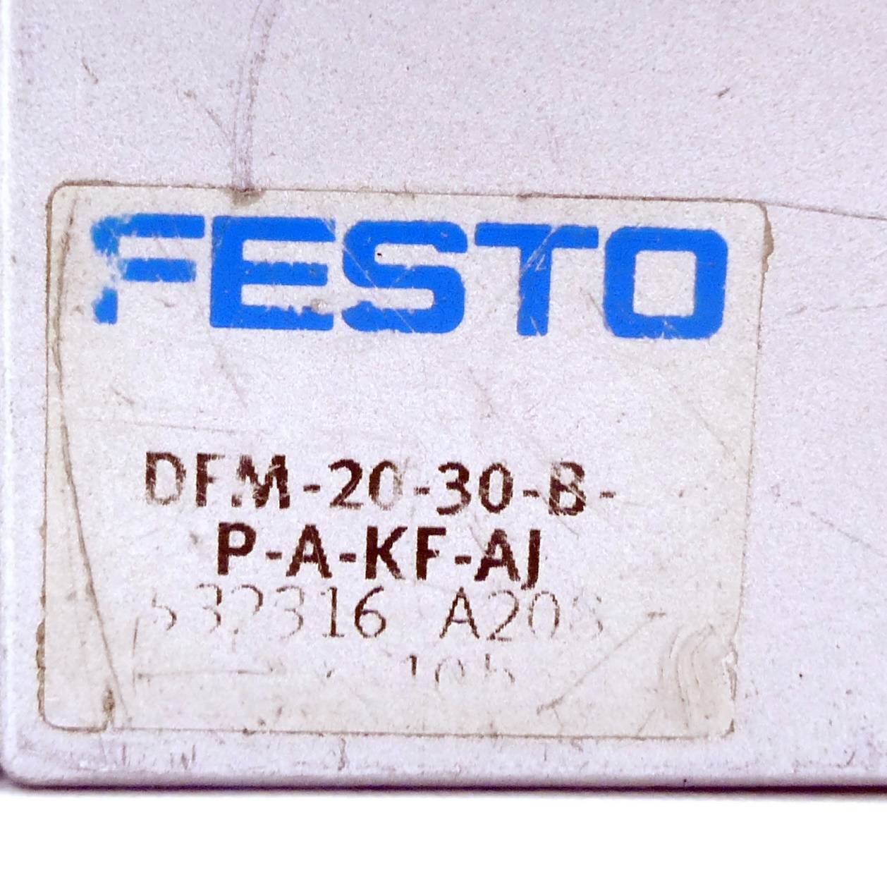 FESTO Führungszylinder DFM-20-30-B-P-A-KF-AJ (DFM-20-30-B-P-A-KF-AJ)