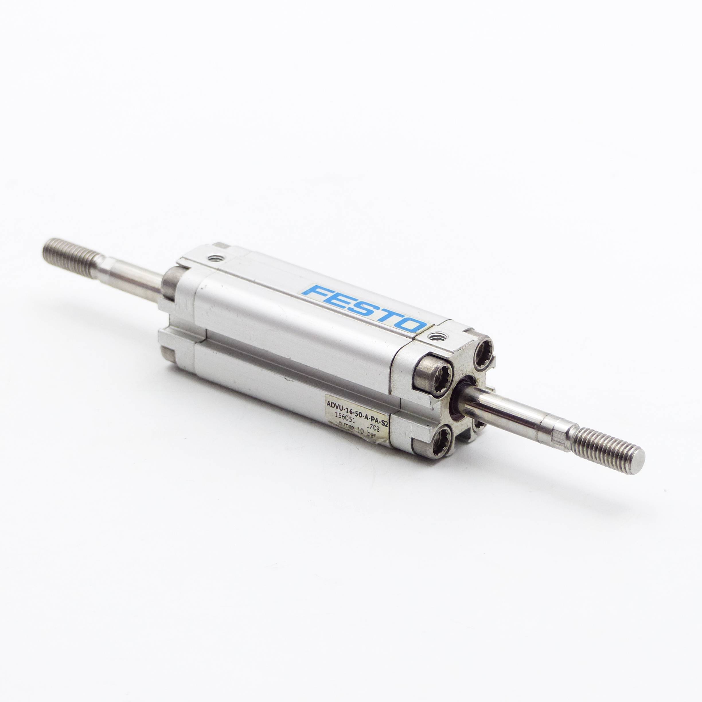 FESTO Kompaktzylinder ADVU-16-50-A-PA-S2 (156051)