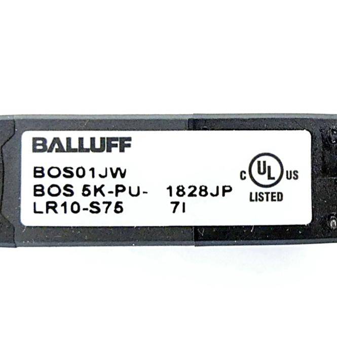 BALLUFF Lichttaster mit Hintergrundausblendung BOS01JW (BOS 5K-PU-LR10-S75)