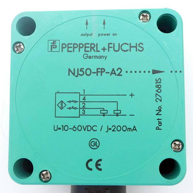 PEPPERL+FUCHS Induktiver Sensor NJ50-FP-A2 (27681S)