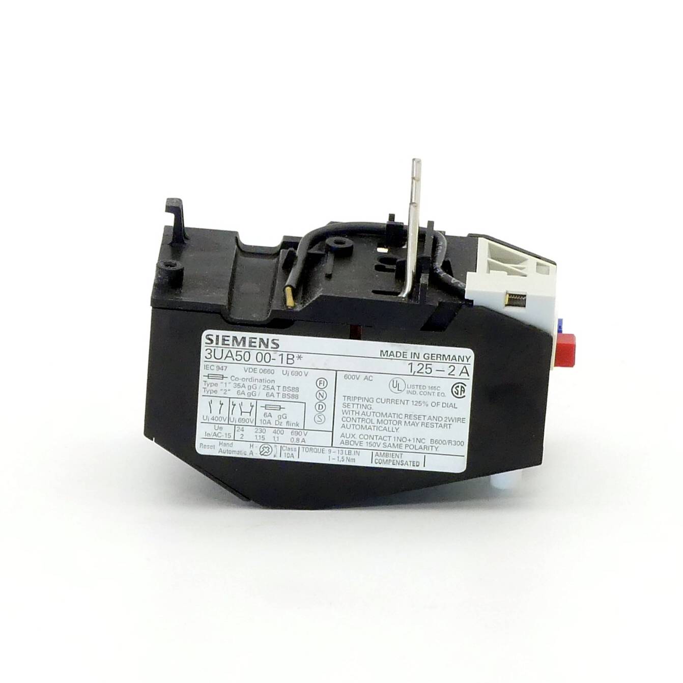 Siemens Überlastrelais (3UA7021-0G)