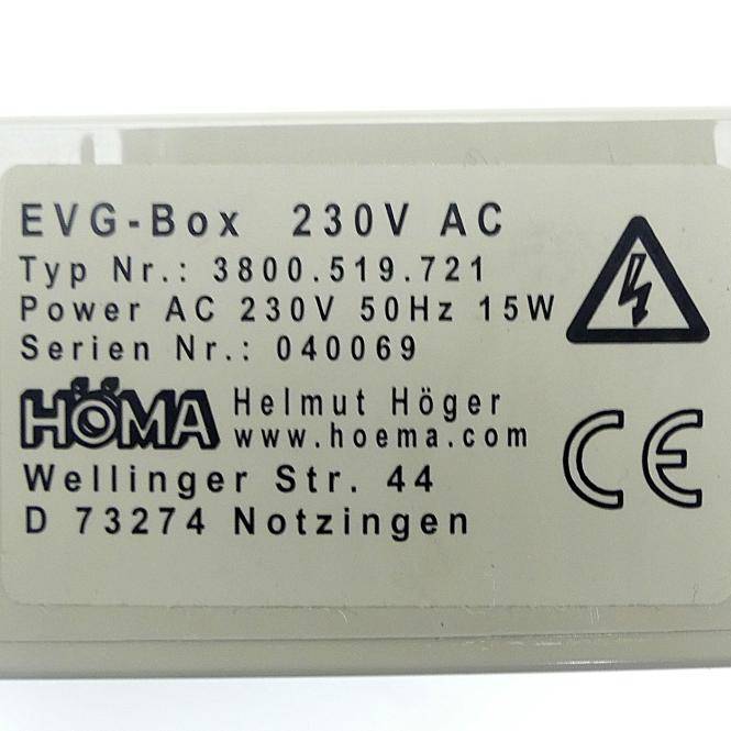 HÖMA EVG-Box 230V AC 3800.519.721 (3800.519.721)