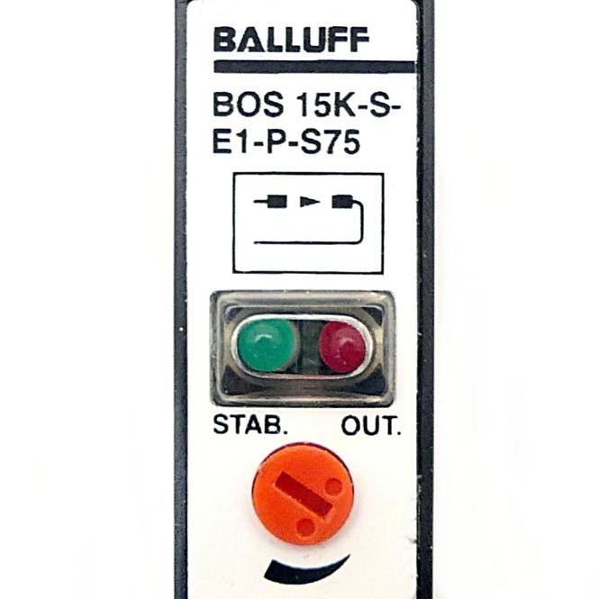 BALLUFF Photoelektrischer Sensor (BOS 15K-S-E1-P-S75)