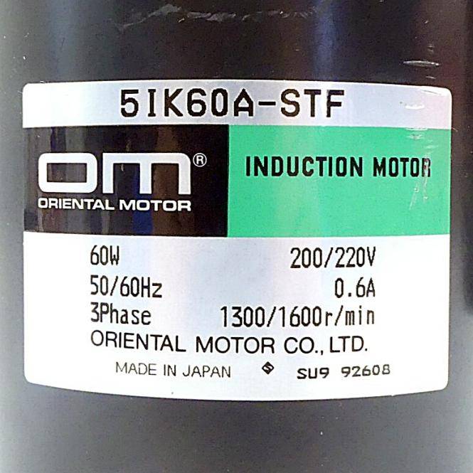 Oriental Motor Induktionsmotor (5IK60A-STF)