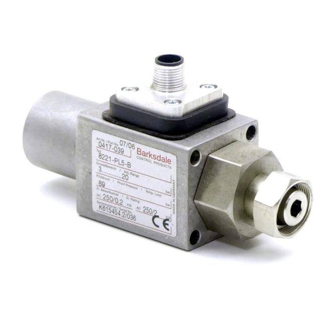 Barksdale Druckschalter 08221-PL5-B (0417-039)
