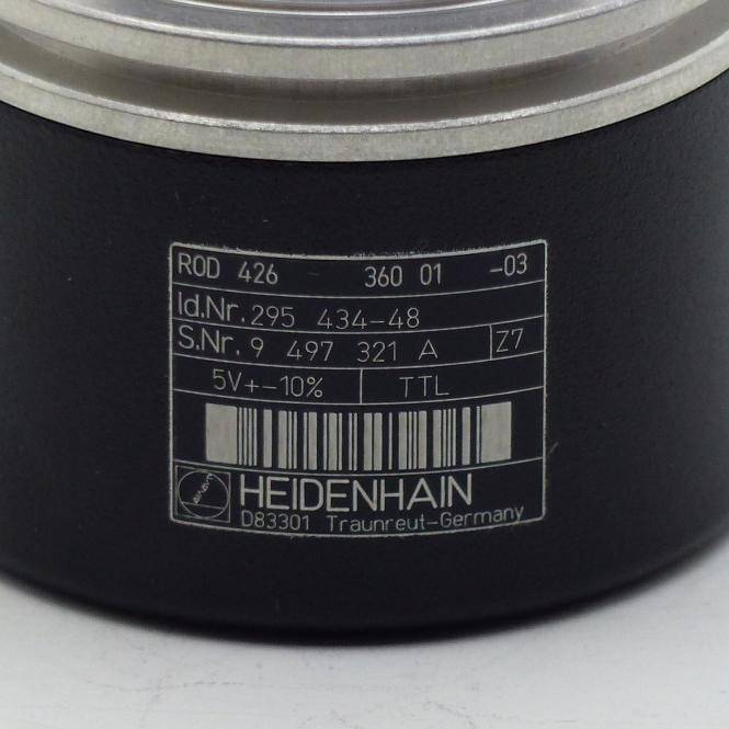 HEIDENHAIN Drehgeber ROD 426 360 01 -03 (295 434-48)
