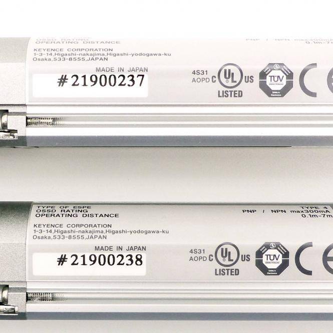 Keyence Sicherheitslichtvorhang 21900237 21900238 (SL-C32F-R)
