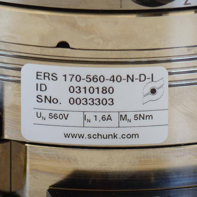 SCHUNK Universaldreheinheit 0310180 (ERS 170-560-40-N-D-I)