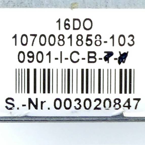 BOSCH SPS Profibus Baugruppe 16DO (1070081858-103)