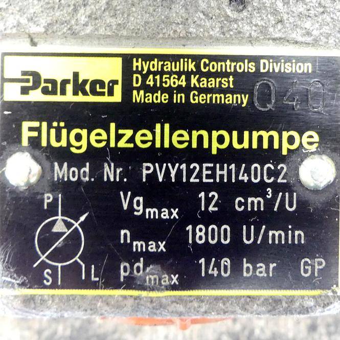 Parker Flügelzellenpumpe PVY12EH140C2 (PVY12EH140C2)