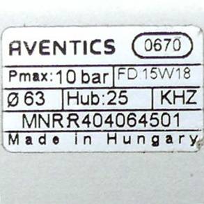 AVENTICS Kurzhubzylinder KHZ-SA-063-0025-M-MODI (R404064501)
