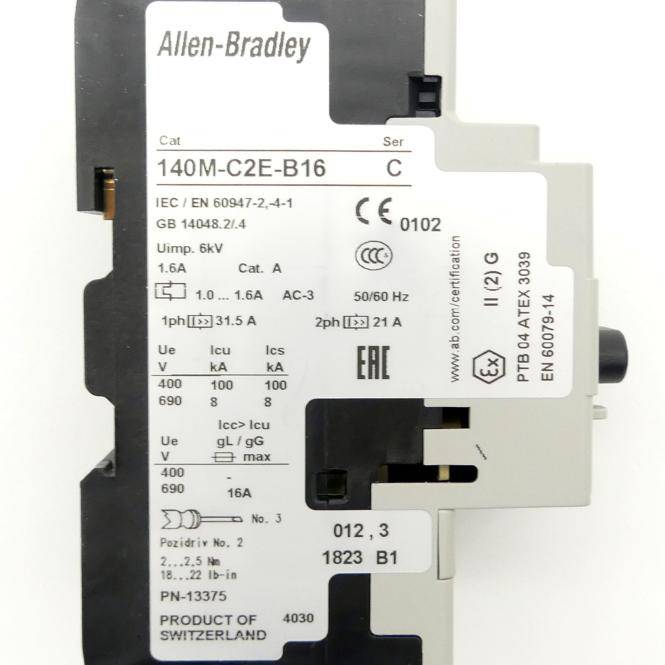 Allen-Bradley Leistungsschalter (140M-C2E-B16 C)
