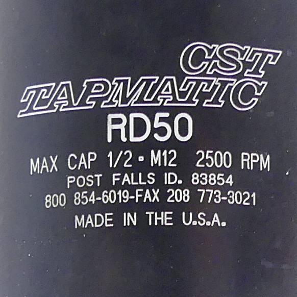 TAPMATIC Gewindeschneidapparat CST TAPMATIC (RD50)