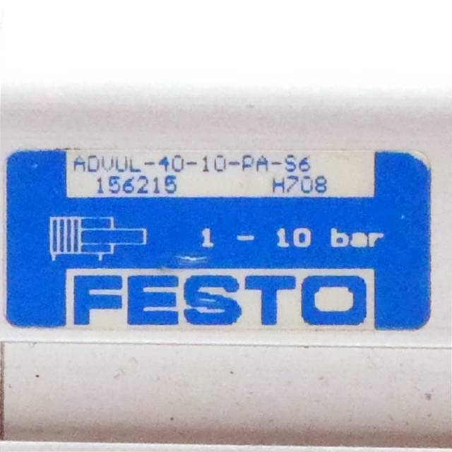 FESTO Kompaktzylinder ADVUL-40-10-PA-S6 (156215)