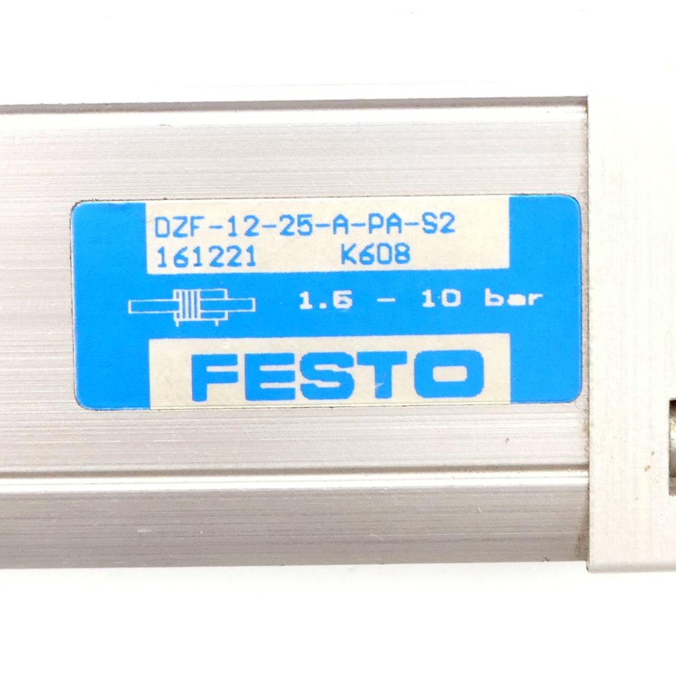 FESTO Flachzylinder DZF-12-25-A-PA-S2 (161221)