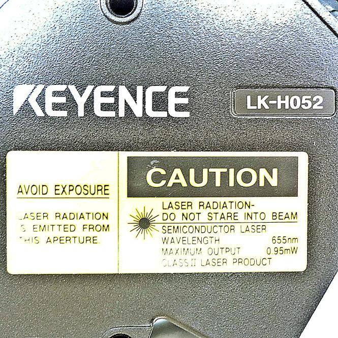 Keyence Messkopf, Lichtpunktausführung, Laserklasse 2 (LK-H052)