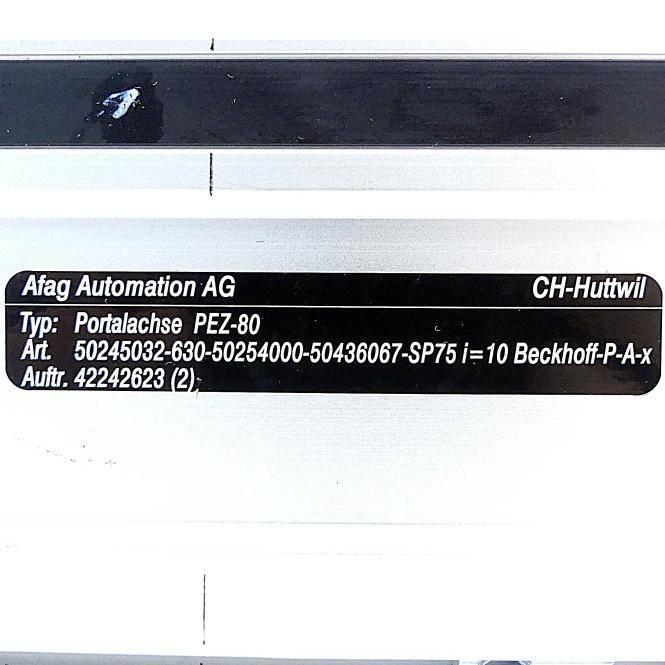 afag Linear Modul PEZ-80 (50245032-630-50254000-50436067-SP75)