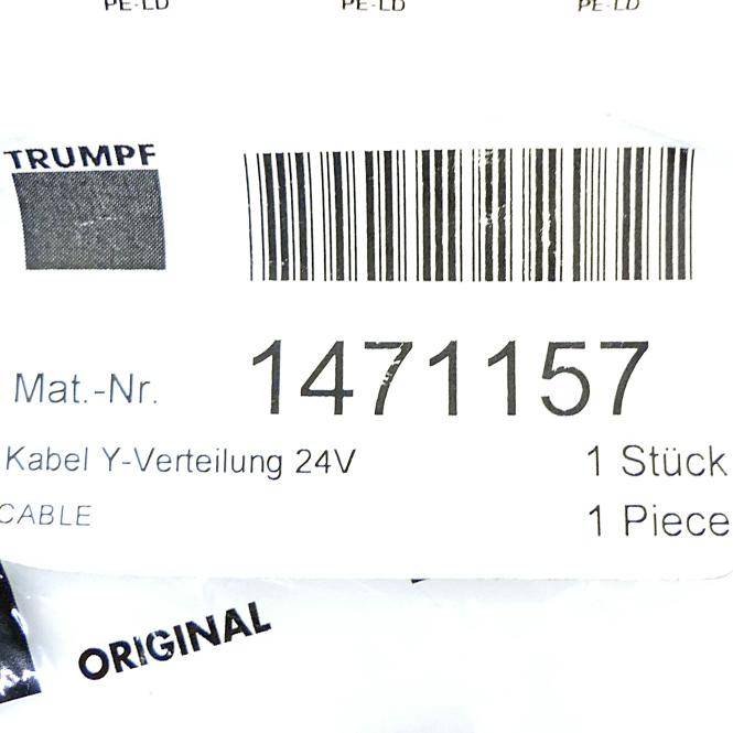 TRUMPF Kabel Y-Verteilung 24V (1471157)