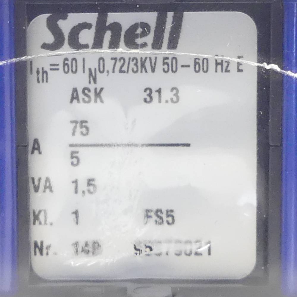 Schell Stromwandler (ASK 31.3)