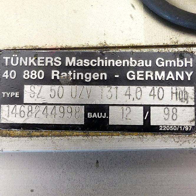Tünkers Unterbauspanner SZ 50 UZV T31 4,0 40 Hub SZ 50 UZV T31 4,0 40 Hub (1468244998)
