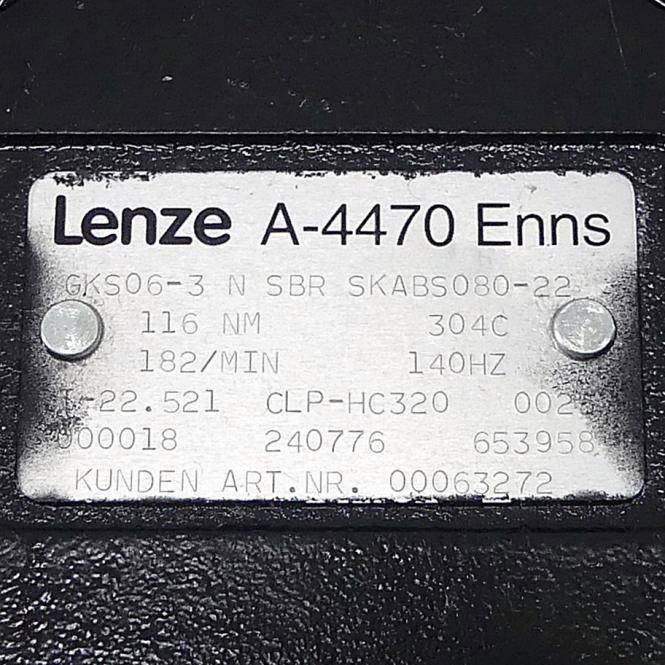 Lenze Getriebe GKS06-3 N SBR SKABS030-22 (GKS06-3 N SBR SKABS080-22)