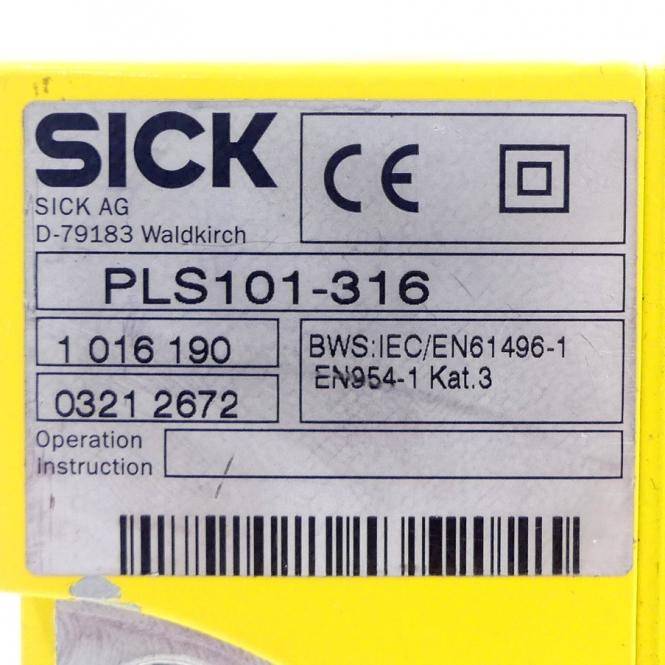 SICK Laser Scanner PLS101-316 (1016190)
