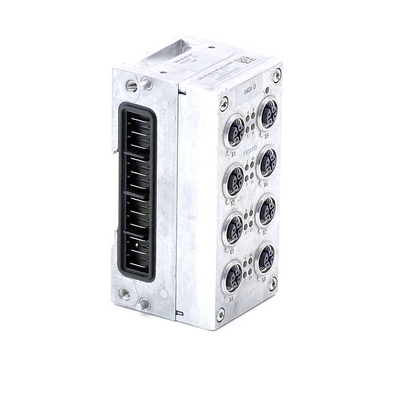 FESTO Anschlussblock CPX-M-AB-8-M12X2-5POL inkl. Verkettungsblock (549335; 550206)