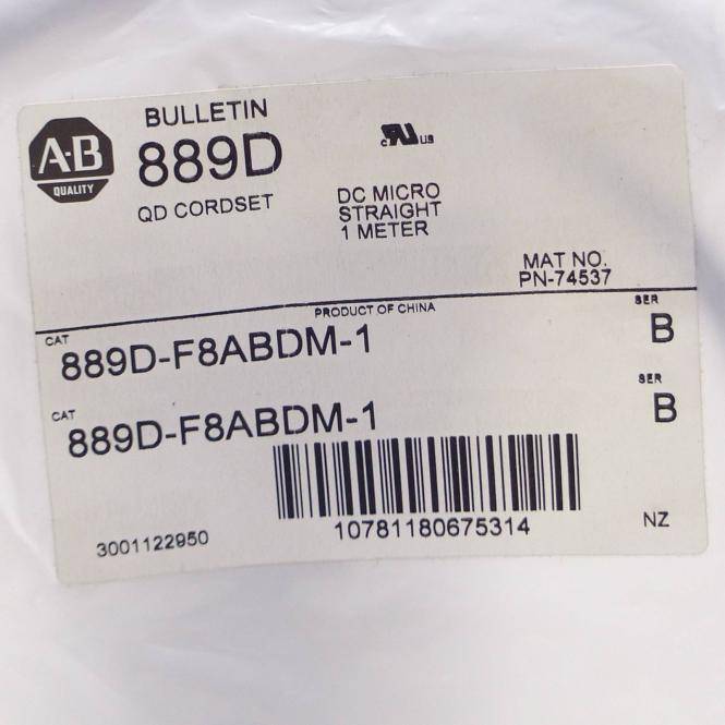 Allen-Bradley Kabel (889D-F8ABDM-1)