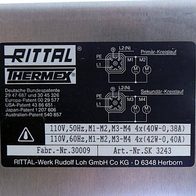 Rittal Wärmetauscher Thermex SK3243 (SK3243)