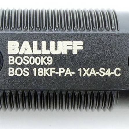 BALLUFF Optoelektronischer Sensor BOS00K9 (BOS 18KF-PA-1XA-S4-C)