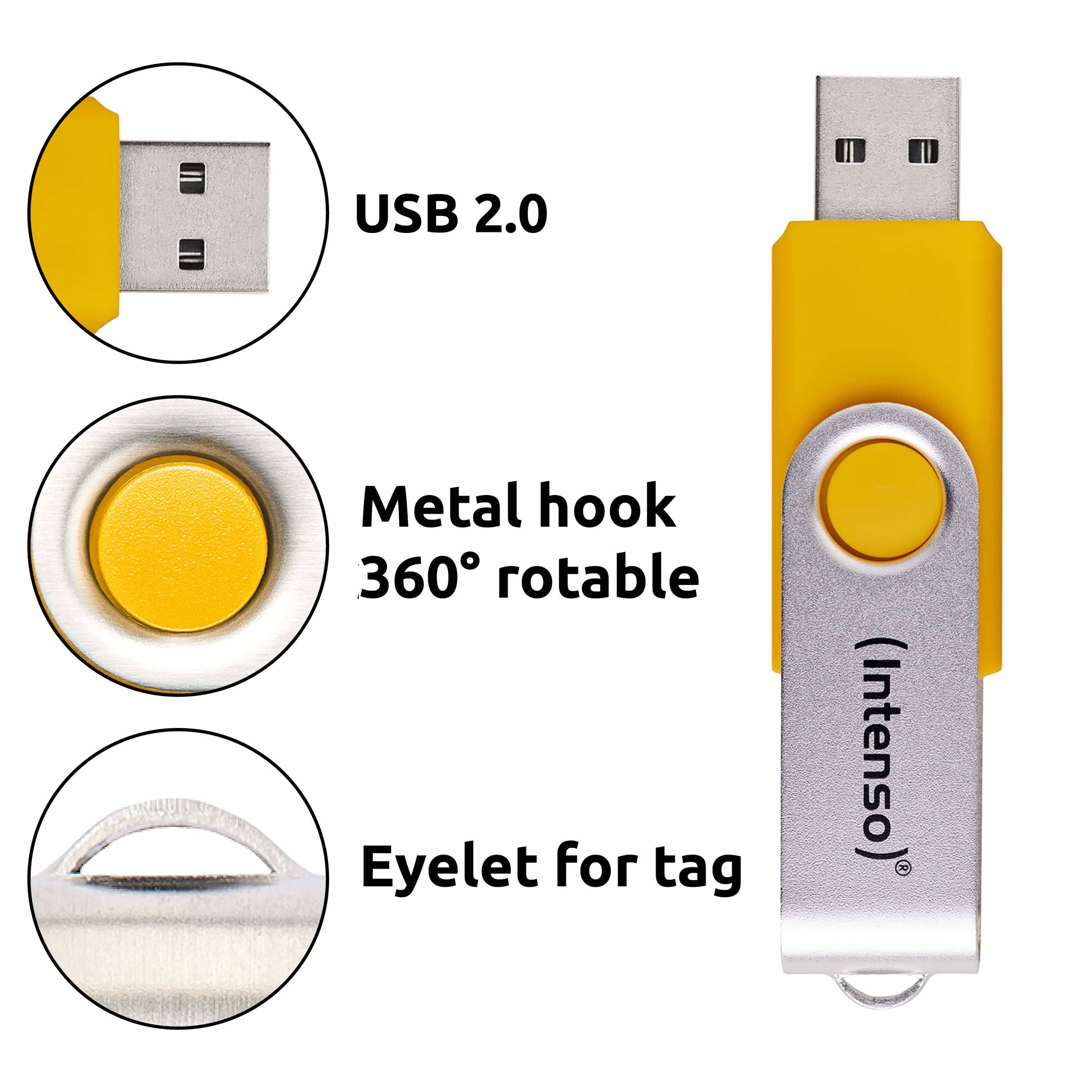 INTENSO USB-Stick Office Line 3543585 USB 3.2 32GB 5er Pack