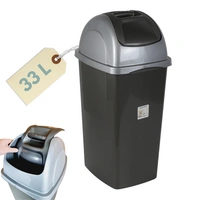 Mülleimer Schwingdeckel Mülleimer Küche 33 L Groß 60 cm Schwingeimer Mülltrenner Abfalleimer Küche Mülleimer mit Deckel Küchenabfalleimer Mülleimer Schwingdeckel Mülleimer Küche 33 L Groß 60 cm Schwingeimer Mülltrenner Abfalleimer Küche Mülleimer mit Deckel Küchenabfalleimer