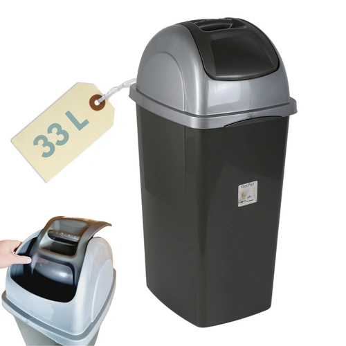 Mülleimer Schwingdeckel Mülleimer Küche 33 L Groß 60 cm Schwingeimer Mülltrenner Abfalleimer Küche Mülleimer mit Deckel Küchenabfalleimer Mülleimer Schwingdeckel Mülleimer Küche 33 L Groß 60 cm Schwingeimer Mülltrenner Abfalleimer Küche Mülleimer mit Deckel Küchenabfalleimer