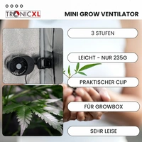 USB Mini Grow Ventilator mit Clip Klemme Klemmventilator I Clipventilator für Homebox Growbox Growschrank Secret Jardin GrowPro DiamondBox Zelsius USB Mini Grow Ventilator mit Clip Klemme Klemmventilator I Clipventilator für Homebox Growbox Growschrank Secret Jardin GrowPro DiamondBox Zelsius