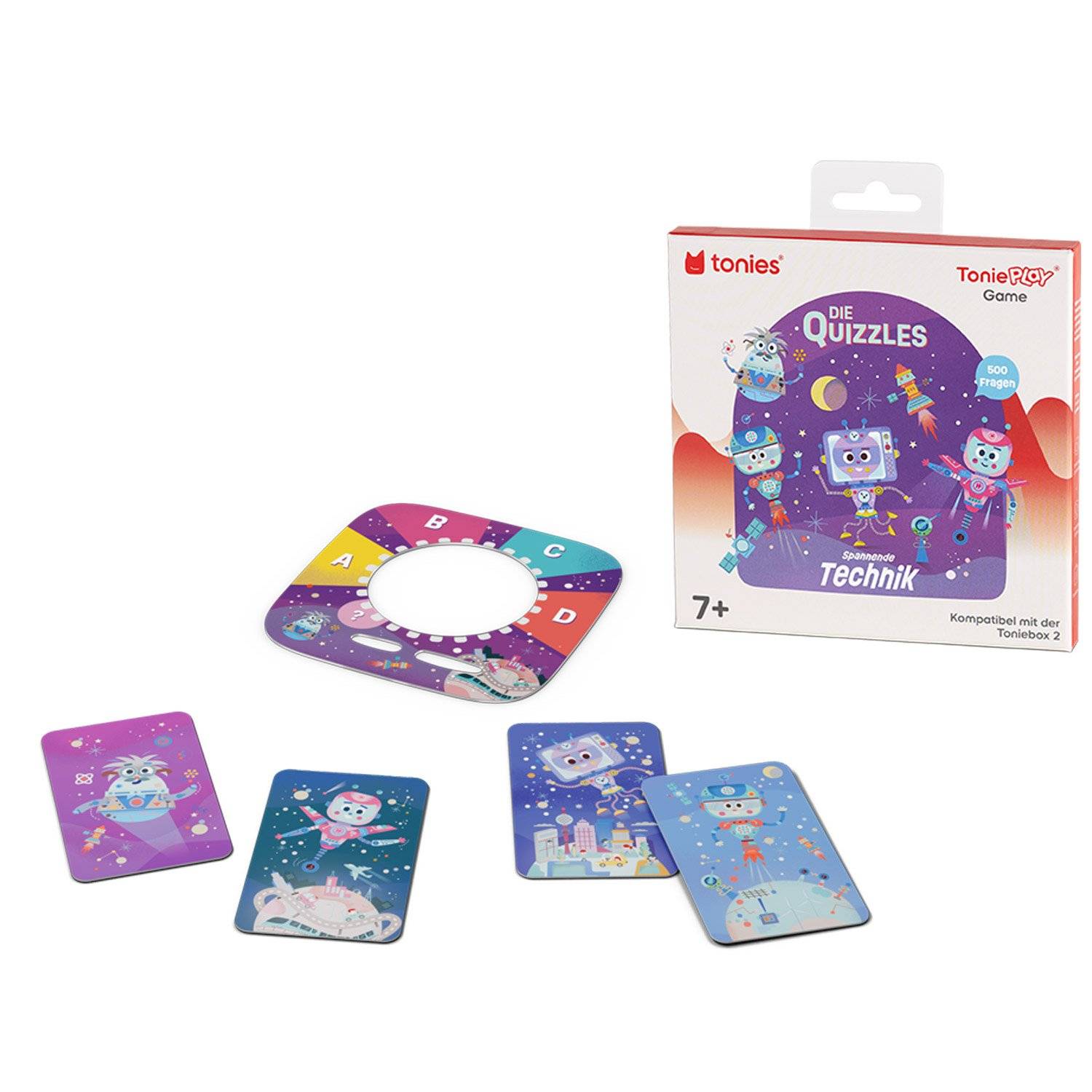 tonies Tonieplay Game S Disc – Die Quizzles, für Toniebox 2