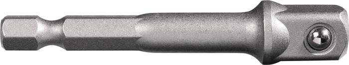 Adapter Antriebs-6-KT.1/4 Zoll Abtriebs-4-KT.3/8 Zoll L.65mm TECWERK