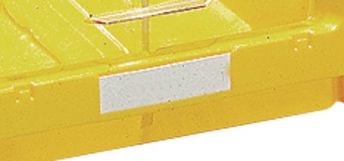 Etikett weiß f.Sichtlagerkasten MK2,MK 3 100St./Btl.TECWERK