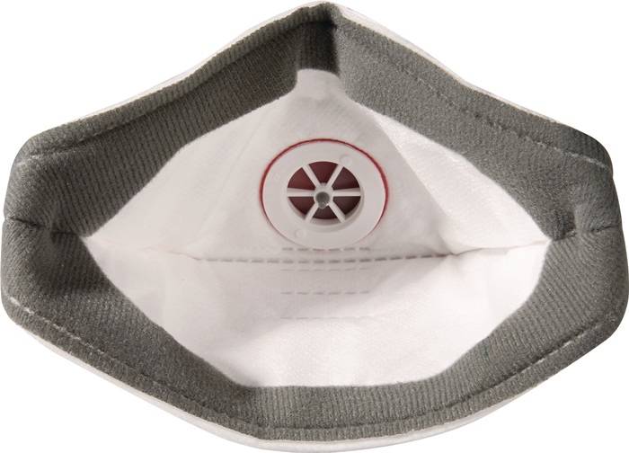 Atemschutzmaske Shark FFP3/V D NR m.Ausatemventil,faltbar TECWERK