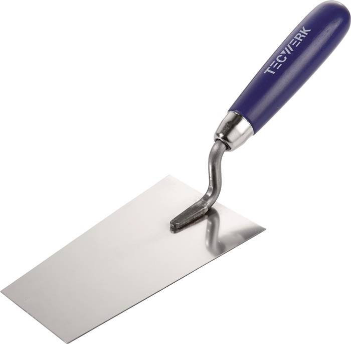 Berner Putzkelle L.140mm B.85mm rostfr.m.H-Heft VA TECWERK