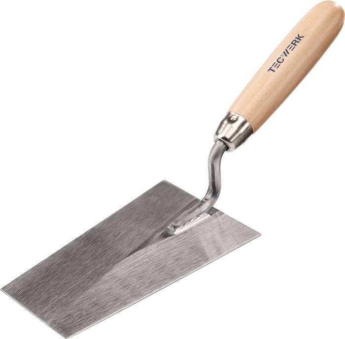 Berner Putzkelle L.140mm B.85mm gehärtet,m.H-Heft STA TECWERK