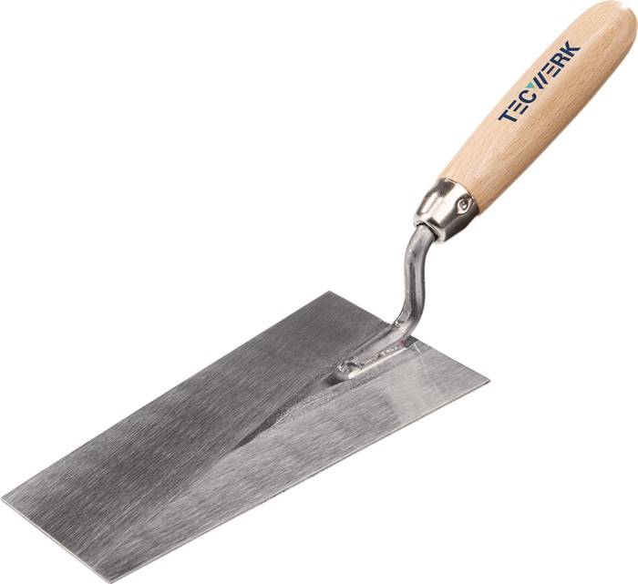 Berner Putzkelle L.160mm B.85mm gehärtet,m.H-Heft STA TECWERK