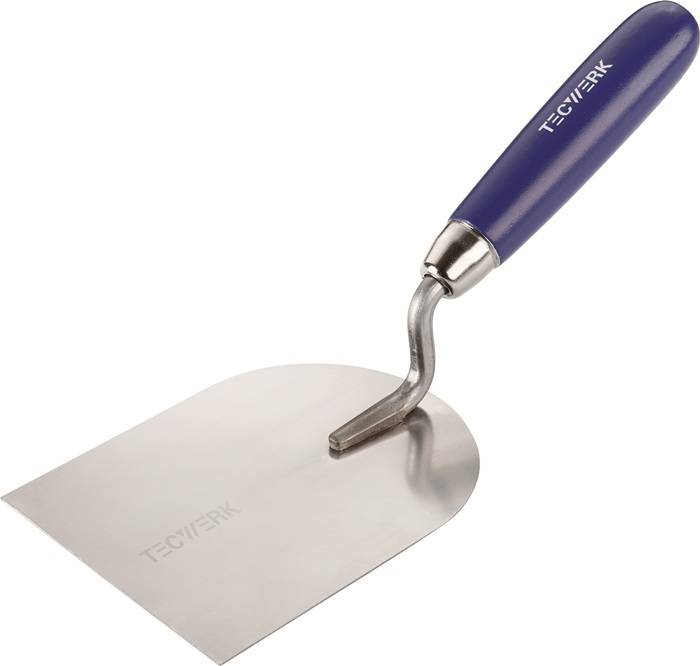 Stukkateurspachtel B.100mm rostfr.m.H-Heft VA TECWERK